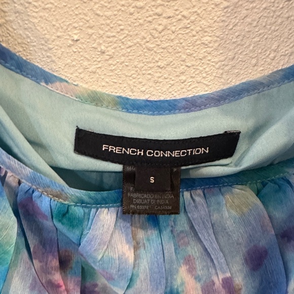 French Connection Multicolor Ruffled Blouse - Picture 3 of 4